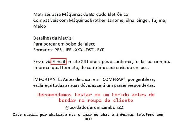Matriz De Bordado Unifesp