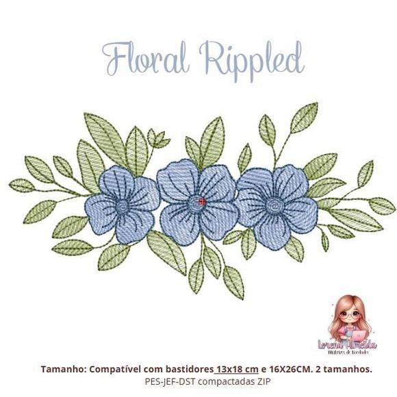 Matriz de Bordados Flores
