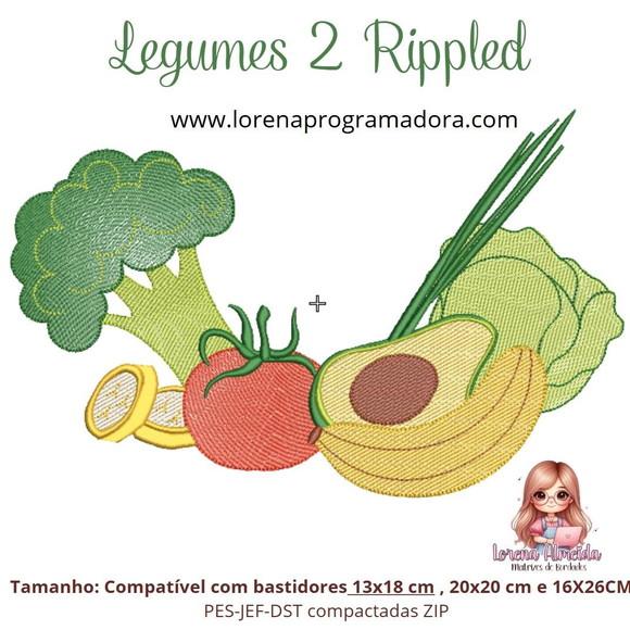 Matriz de Bordados Legumes 02