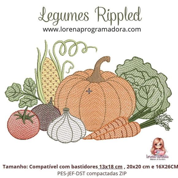 Matriz de Bordados Legumes