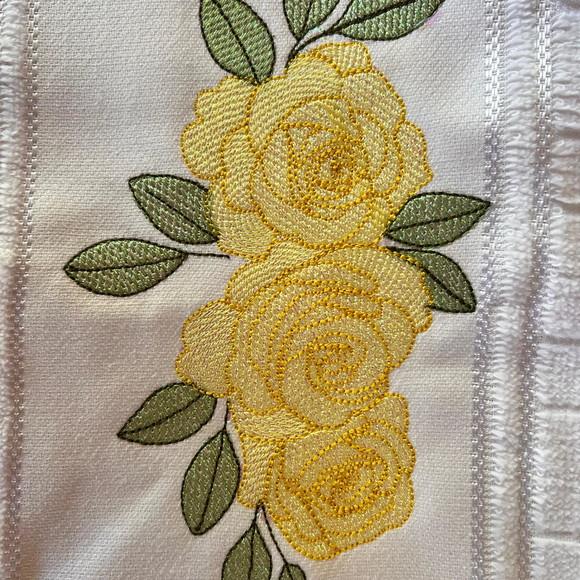 Matriz de Bordados Rosas