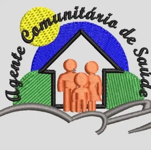 Matriz Bordado Agente Comunitário de Saúde