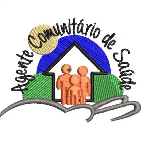 Matriz Bordado Agente Comunitário de Saúde 02