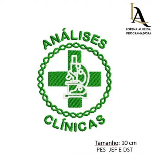 Matriz Bordado Análises Clínicas