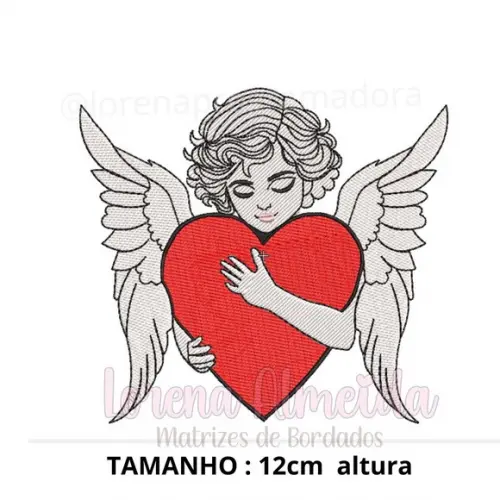 Matriz Bordado Anjo