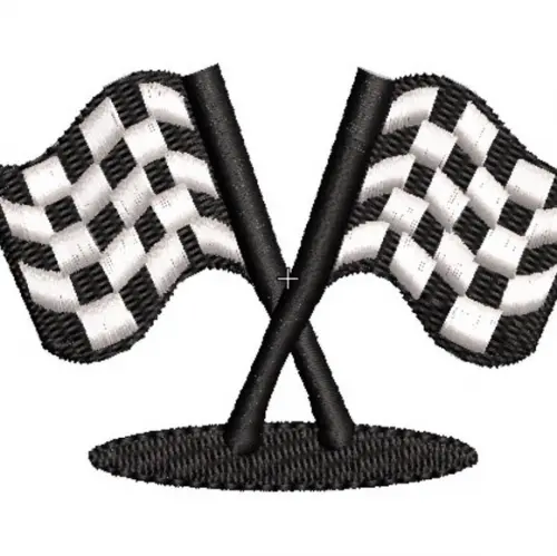 Matriz Bordado Bandeira Corrida