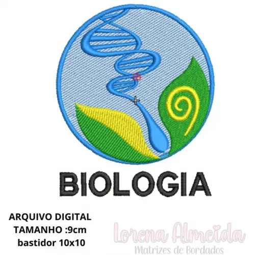 Matriz Bordado Biologia