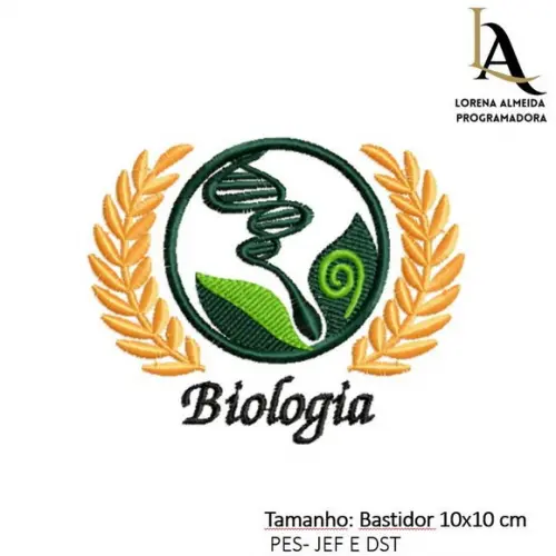 Matriz Bordado Biologia