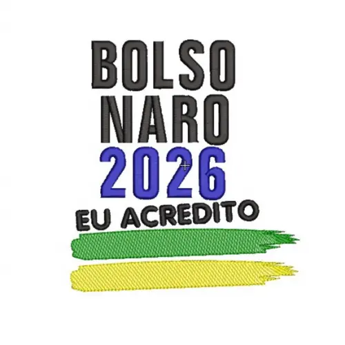 Matriz Bordado Bolsonaro