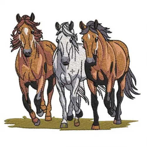Matriz Bordado Cavalo