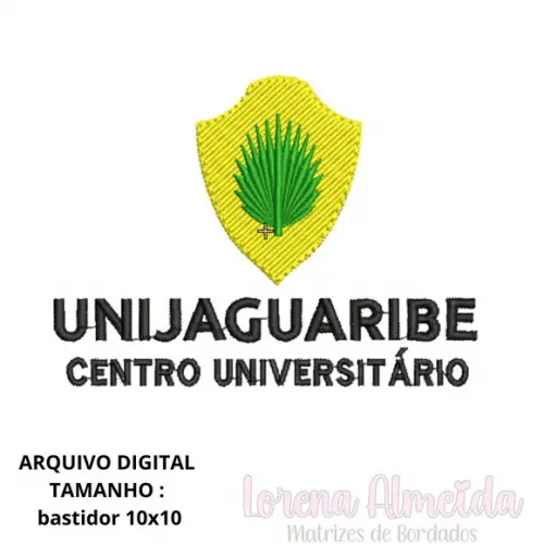 Matriz Bordado Centro Universitário Unijaguaribe