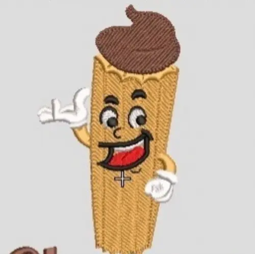 Matriz Bordado Churros