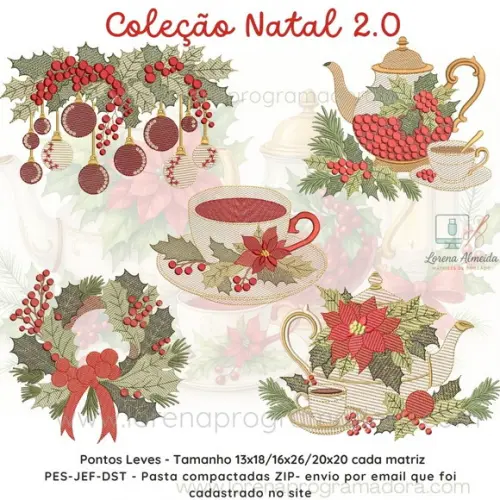 Matriz Bordado Coleção Natal