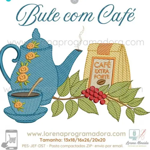 Matriz Bordado Copa e Cozinha