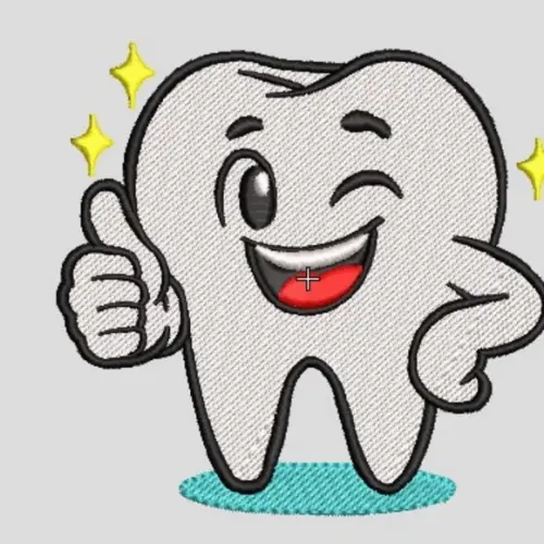 Matriz Bordado Dente
