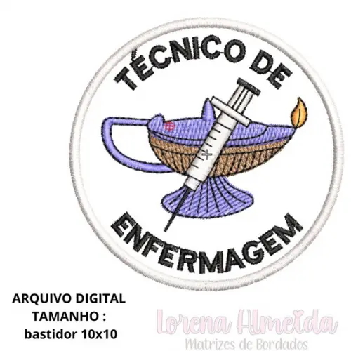 Matriz Bordado Enfermagem