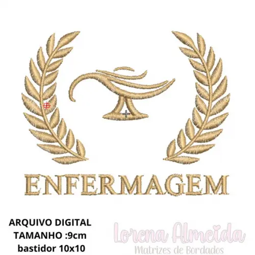 Matriz Bordado Enfermagem