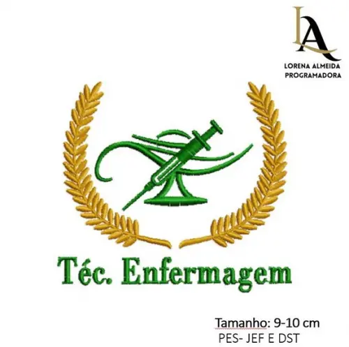 Matriz Bordado Enfermagem