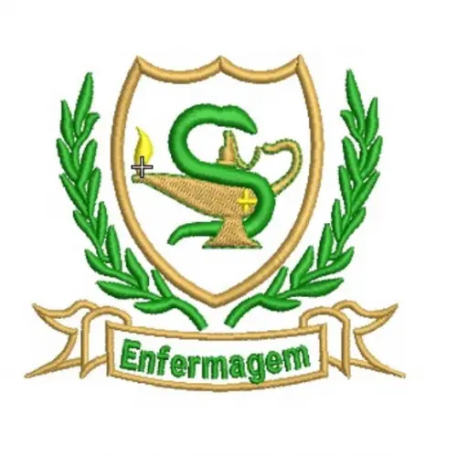 Matriz Bordado Enfermagem Gota Amarelo