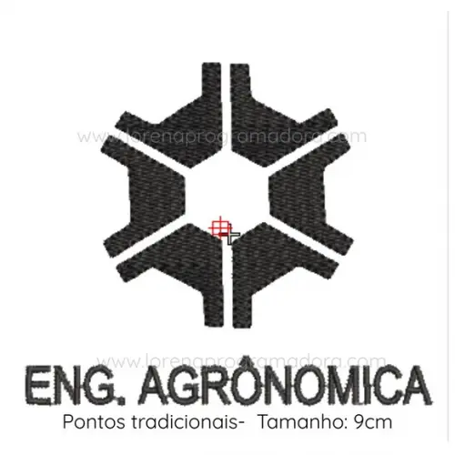 Matriz Bordado Engenharia Agronômica