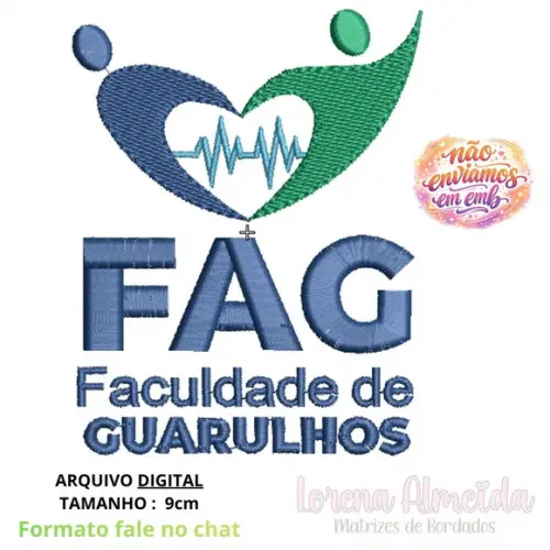 Matriz Bordado Fag