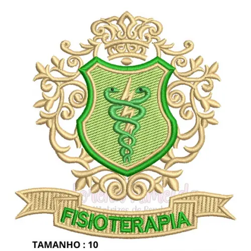 Matriz Bordado Fisioterapia