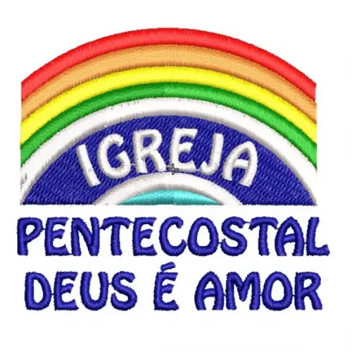 Matriz Bordado Igreja Deus É Amor