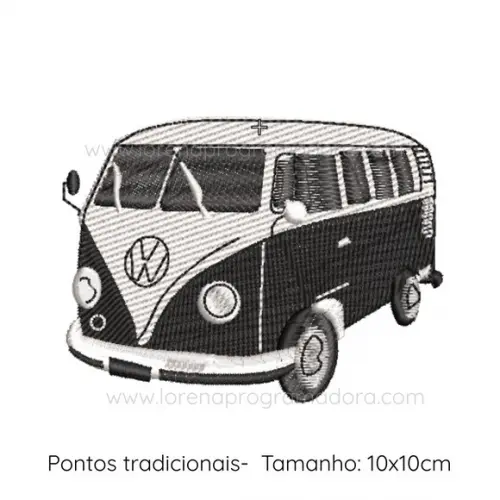 Matriz Bordado Kombi