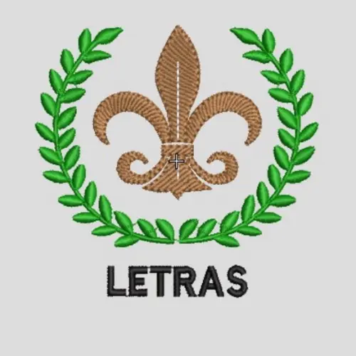 Matriz Bordado Letras
