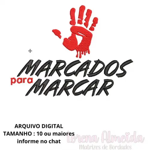 Matriz Bordado Marcados para Marcar
