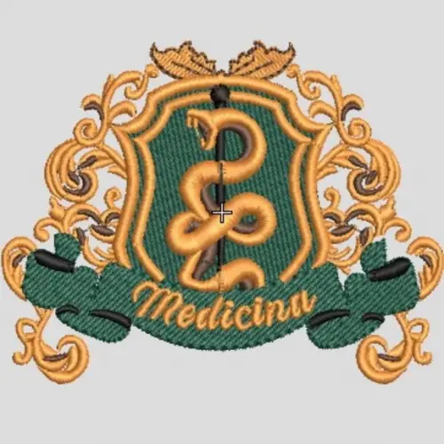 Matriz Bordado Medicina 10