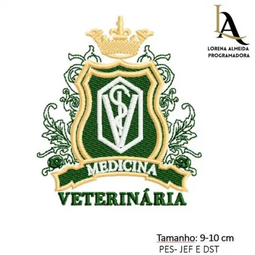 Matriz Bordado Medicina Veterinária