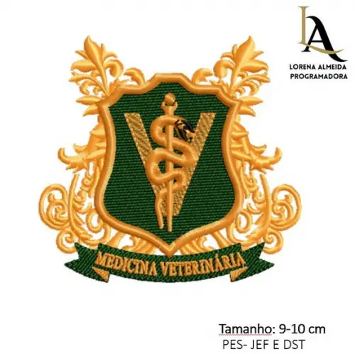 Matriz Bordado Medicina Veterinária