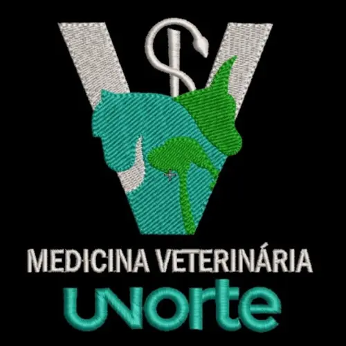 Matriz Bordado Medicina Veterinária Unorte