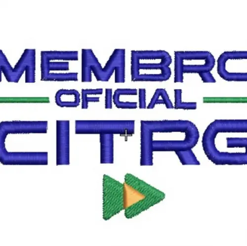 Matriz Bordado Membro Oficial Citrg