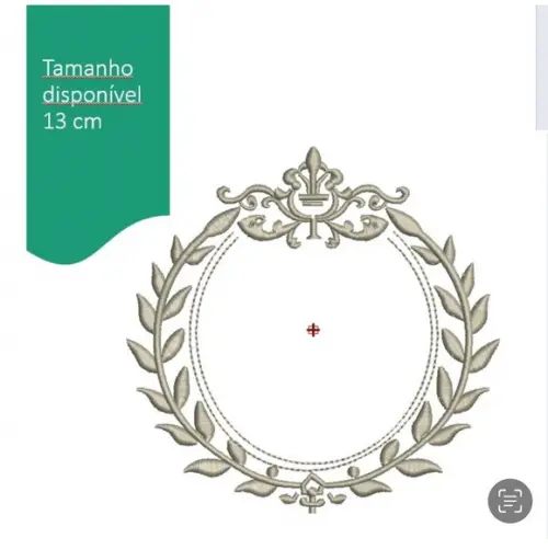 Matriz Bordado Moldura
