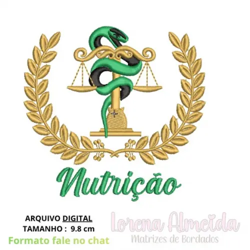 Matriz Bordado Nutrição