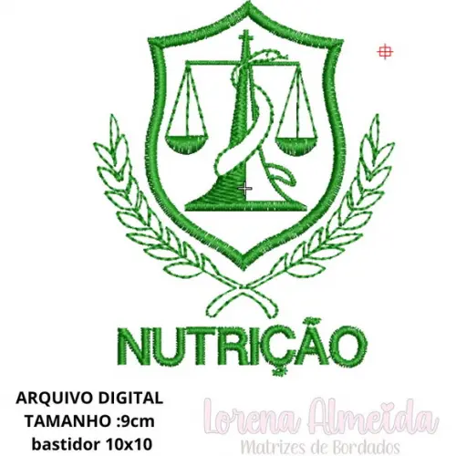 Matriz Bordado Nutrição