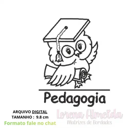 Matriz Bordado Pedagogia