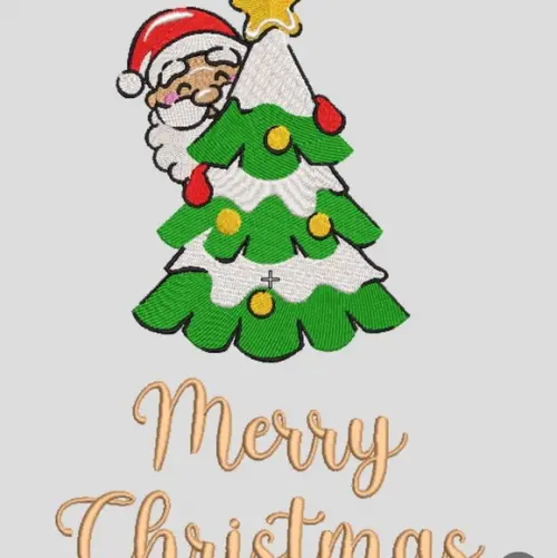 Matriz Bordado Papai Noel