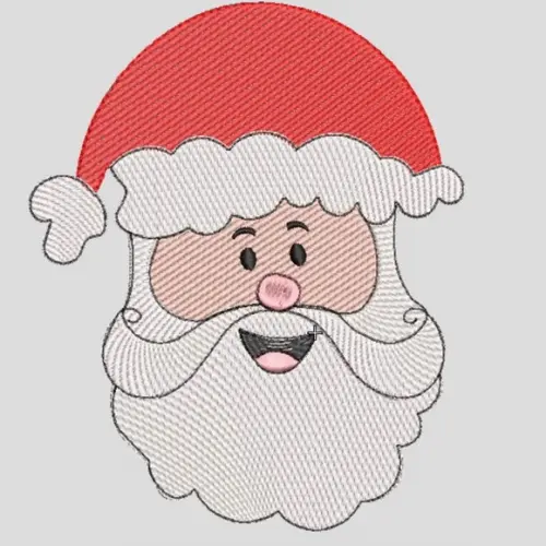 Matriz Bordado Papai Noel Ripled