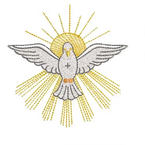 Matriz Bordado Pomba