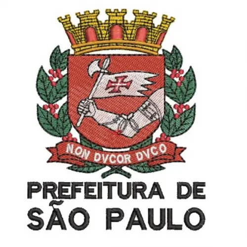 Matriz Bordado Prefeitura São Paulo