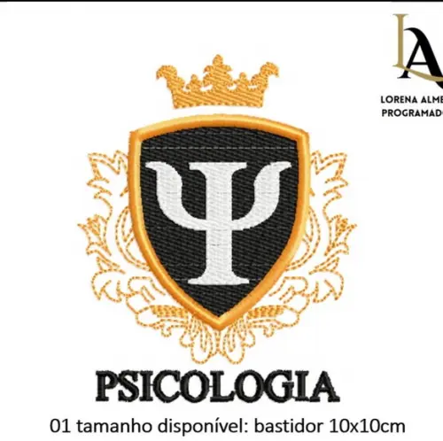 Matriz Bordado Psicologia