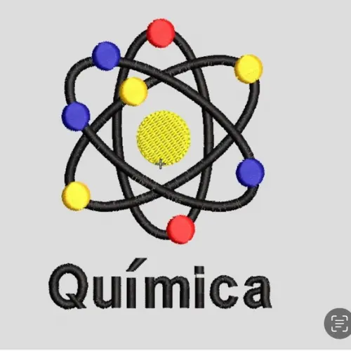 Matriz Bordado Química 04
