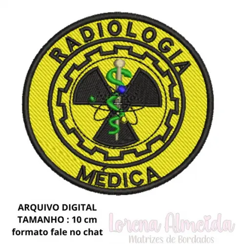 Matriz Bordado Radiologia Médica