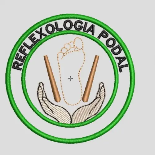 Matriz Bordado Reflexologia Podal