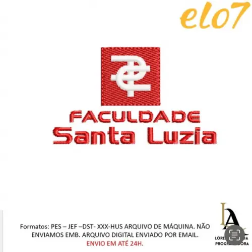 Matriz Bordado Santa Luzia