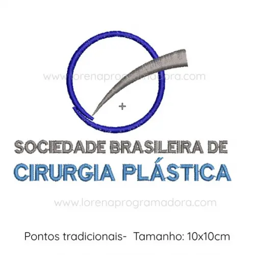 Matriz Bordado Sociedade Brasileira de Cirurgia Plástica