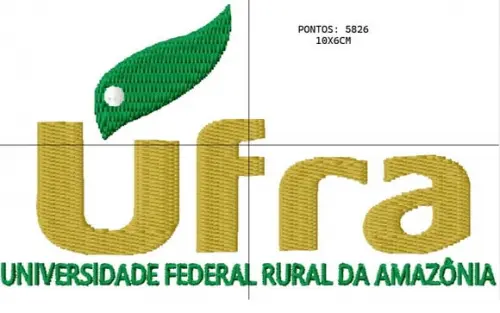 Matriz Bordado Ufra Universidade Federal Rural Do Amazônia
